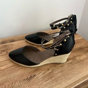 Rialto Campari Espadrille Wedge Sandals 8 (0536)